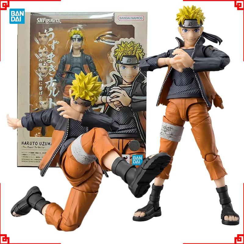 Bandai Naruto Action Figure SHF Naruto Uzumaki The Power To Unite Anime Figures High Poseability Toys For Men Gift
Bandai Naruto Action Figure SHF Naruto Uzumaki The Power To Unite Anime Figures High Poseability Toys For Men Gift