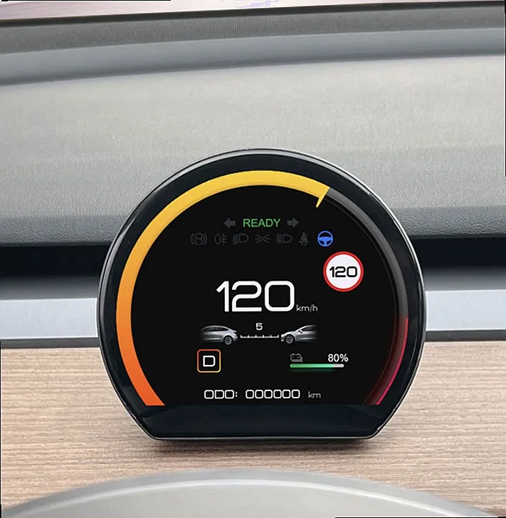 For Model 3/Y Dashboard LCD Retrofit Digital Head-up Display
For Model 3/Y Dashboard LCD Retrofit Digital Head-up Display
