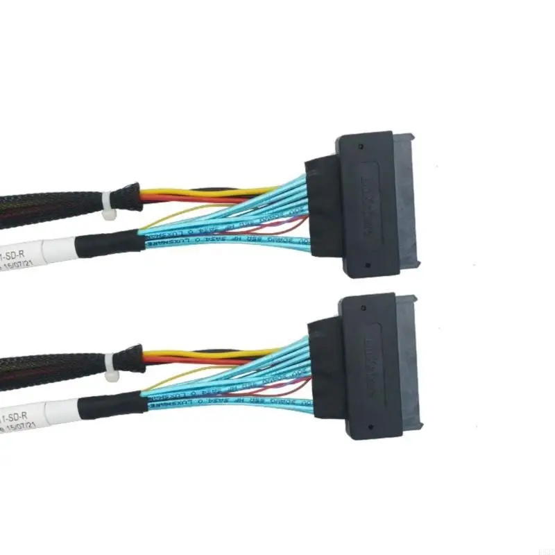 652F Durability SASSFF-8654 4i 38pin To SAS8639U.2 Data Cable for Servers and HPC Application Data Center Connectivity
652F Durability SASSFF-8654 4i 38pin To SAS8639U.2 Data Cable for Servers and HPC Application Data Center Connectivity