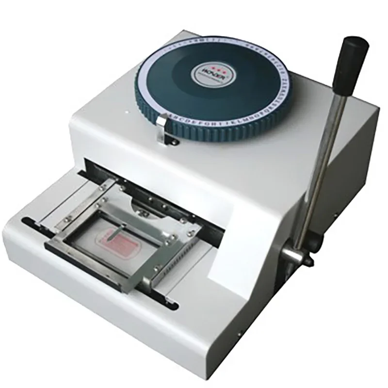 Dog Embosser 52Code Characters Embossing Machines Manual Stainless Steel Card Embossed Engraving
Dog Embosser 52Code Characters Embossing Machines Manual Stainless Steel Card Embossed Engraving