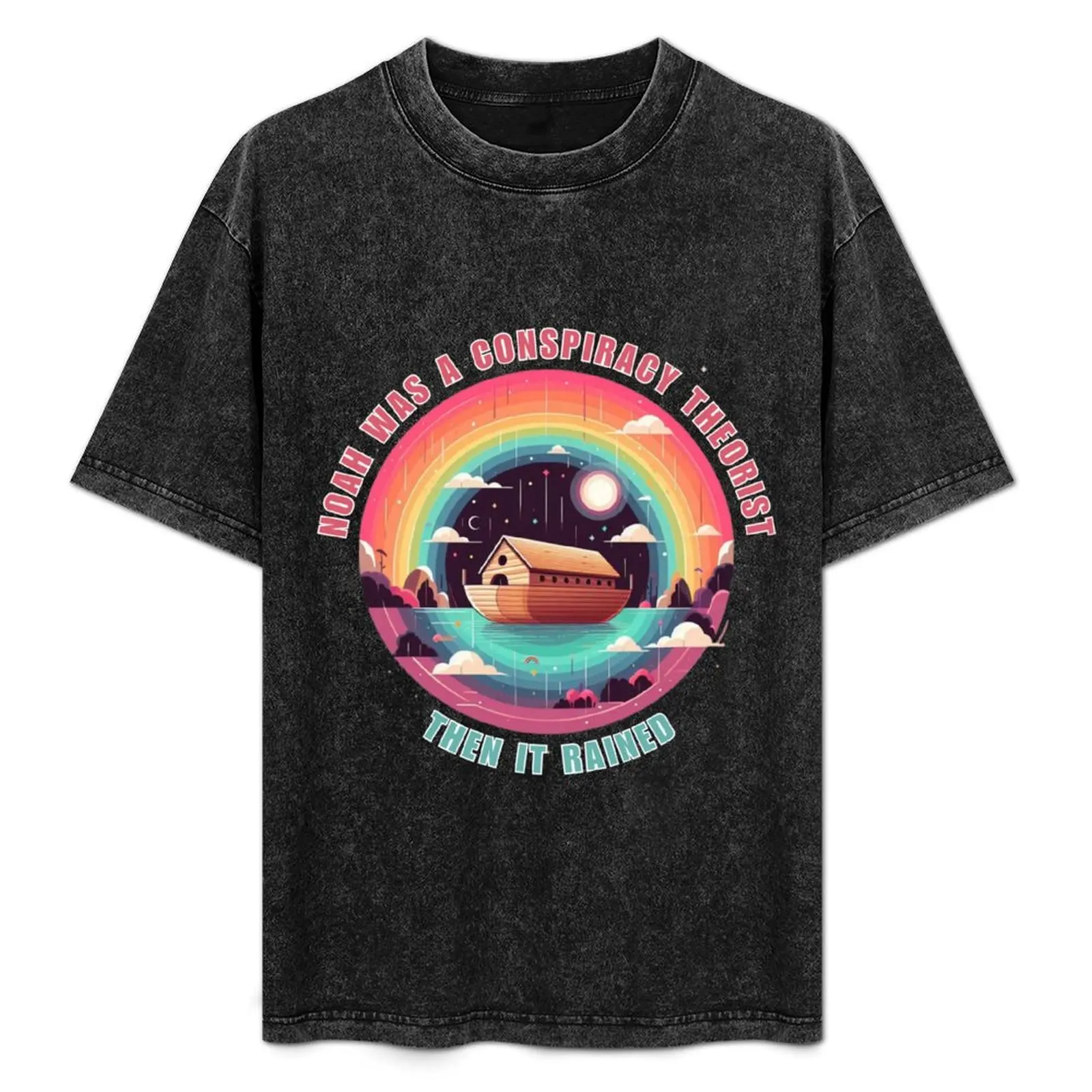 Noah was a Conspiracy Theorist then it Rained T-Shirt Plus Size Summer Casual T-Shirt
Noah was a Conspiracy Theorist then it Rained T-Shirt Plus Size Summer Casual T-Shirt