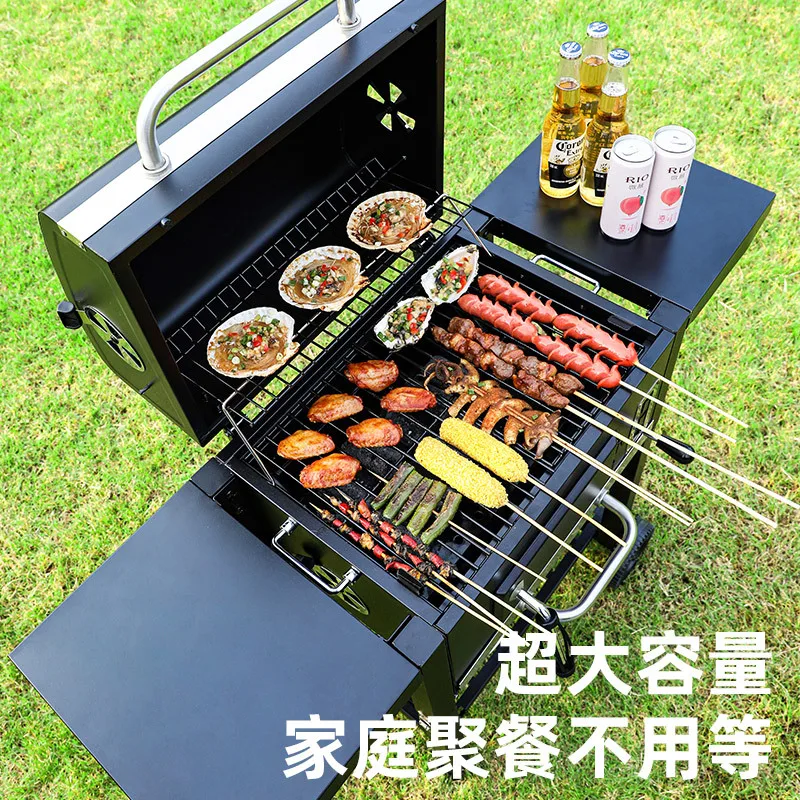 Can Fold Outdoor Barbecue Grill Home Garden Portable Stainless Steel 3-Speed Temperature-Controlled Barbecue Grill Car BBQ Tools
Can Fold Outdoor Barbecue Grill Home Garden Portable Stainless Steel 3-Speed Temperature-Controlled Barbecue Grill Car BBQ Tools
