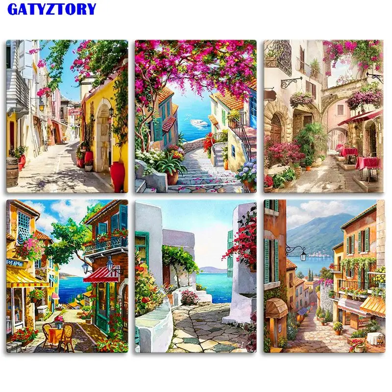 GATYZTORY DIY Painting By Numbers Landscape Street Picture Paint By Numbers Oil Wall Art Picture Adults Crafts Home Decor Gift
GATYZTORY DIY Painting By Numbers Landscape Street Picture Paint By Numbers Oil Wall Art Picture Adults Crafts Home Decor Gift