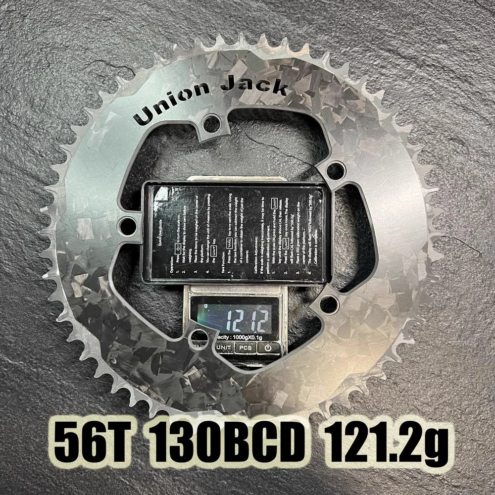 Folding bicycle carbon fiber chain ring for Brompton BCD 130 crank road bike marble carbon sprocket 48T 50T 52T 54T 56T
Folding bicycle carbon fiber chain ring for Brompton BCD 130 crank road bike marble carbon sprocket 48T 50T 52T 54T 56T