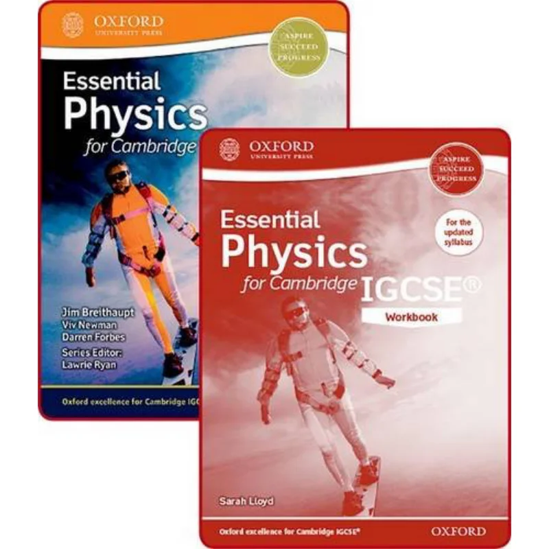 Essential Physics For Cambridge IGCSE Student Book And Workbook Pack Second Edition Jim Breithaupt And Viv Newman 9780198409892
Essential Physics For Cambridge IGCSE Student Book And Workbook Pack Second Edition Jim Breithaupt And Viv Newman 9780198409892