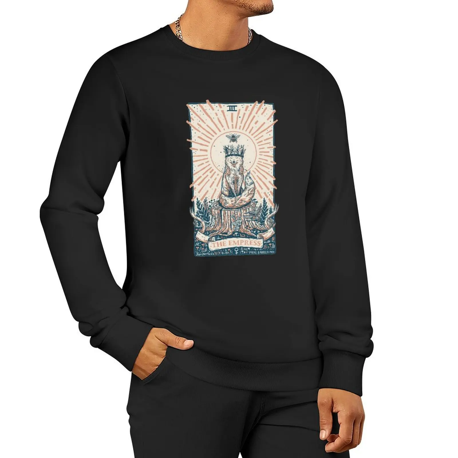 Empress Tarot Card Pullover Hoodie tracksuit autumn jacket men hooded sweatshirt
Empress Tarot Card Pullover Hoodie tracksuit autumn jacket men hooded sweatshirt