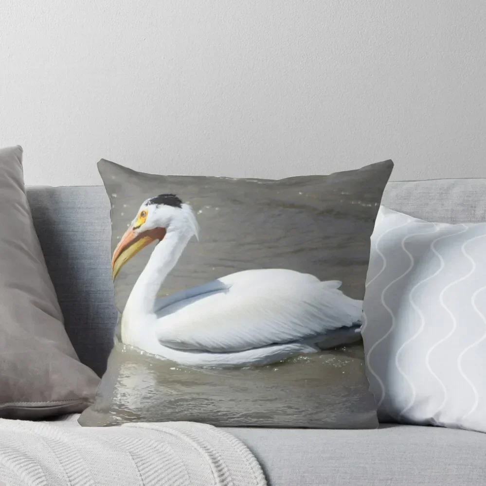 American White Pelican Throw Pillow Anime ornamental pillows christmas supplies pillow
American White Pelican Throw Pillow Anime ornamental pillows christmas supplies pillow