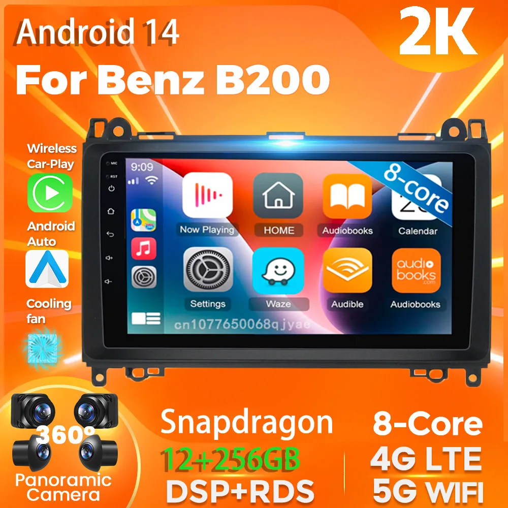 Автомагнитола Carplay для Benz B200, Android 14, 4G + Wi-Fi плеер, мультимедийная стереосистема 360, видеокамера, навигация, головное устройство с голосовым ии
Автомагнитола Carplay для Benz B200, Android 14, 4G + Wi-Fi плеер, мультимедийная стереосистема 360, видеокамера, навигация, головное устройство с голосовым ии