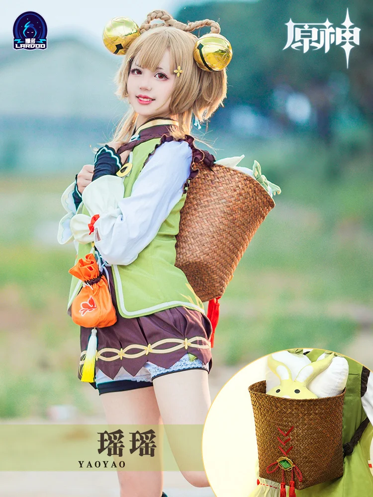 Anime Game Genshin Impact Yaoyao Lovely Cosplay Dress Uniform Halloween Carnival Party Women Role Play Outfit Full Set 2023
Anime Game Genshin Impact Yaoyao Lovely Cosplay Dress Uniform Halloween Carnival Party Women Role Play Outfit Full Set 2023