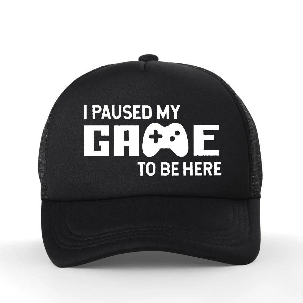 I Paused My Game to Be Here Funny Baseball Cap Men Fashion Gamer Gaming Player Humor Dad Hat Casual Snapback
I Paused My Game to Be Here Funny Baseball Cap Men Fashion Gamer Gaming Player Humor Dad Hat Casual Snapback