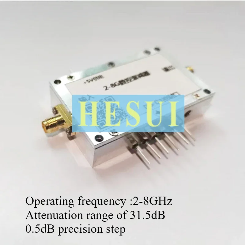 2-8G digital attenuator Adjustable attenuator S, C-band signal level adjustment
2-8G digital attenuator Adjustable attenuator S, C-band signal level adjustment