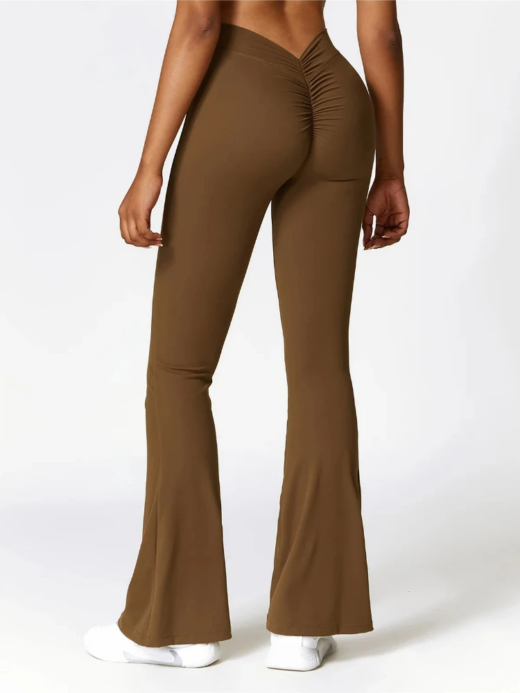 New Yoga Pants Flare Leggings Women High Waist Wide Leg Pants Women Gym Fitness Sports Flared Pant Dance Trousers V-shaped Hip
New Yoga Pants Flare Leggings Women High Waist Wide Leg Pants Women Gym Fitness Sports Flared Pant Dance Trousers V-shaped Hip