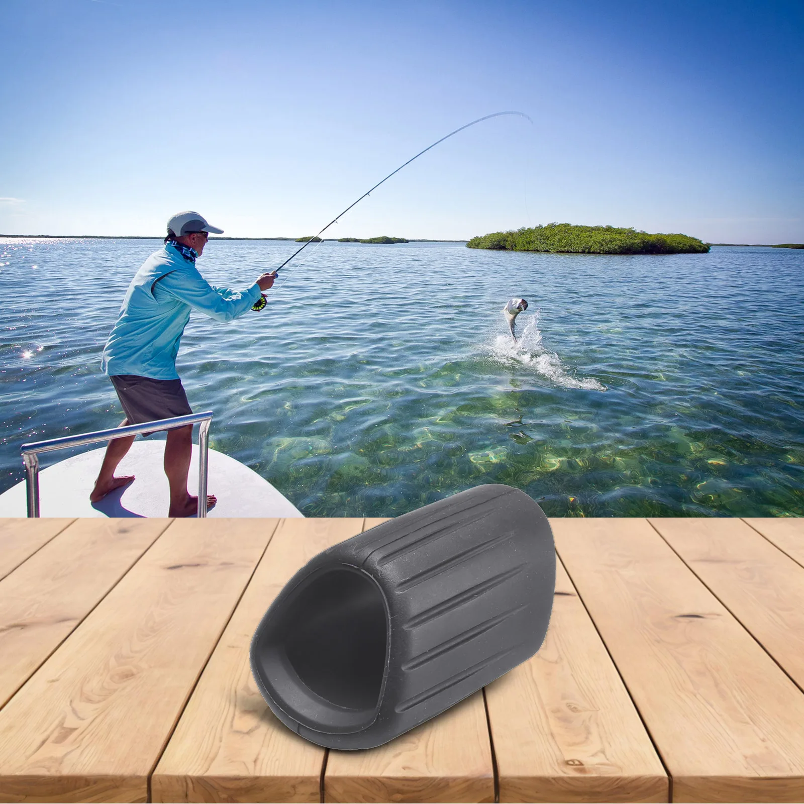 Drainage Holes Fishing Rod End Cap Comfortable Touch Drainage Holes Long Service Life Product Name Fishing Gear Accessory
Drainage Holes Fishing Rod End Cap Comfortable Touch Drainage Holes Long Service Life Product Name Fishing Gear Accessory
