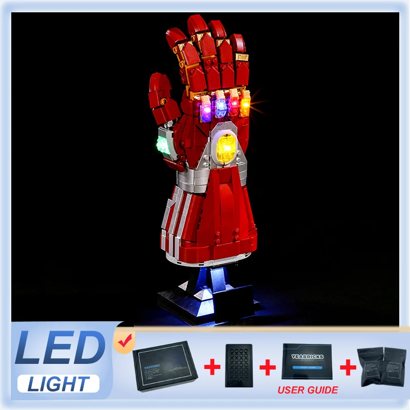 DIY LED Light Kit For LEGO 76223 Nano Gauntlet (Only LED Light,Without Blocks Model)
DIY LED Light Kit For LEGO 76223 Nano Gauntlet (Only LED Light,Without Blocks Model)