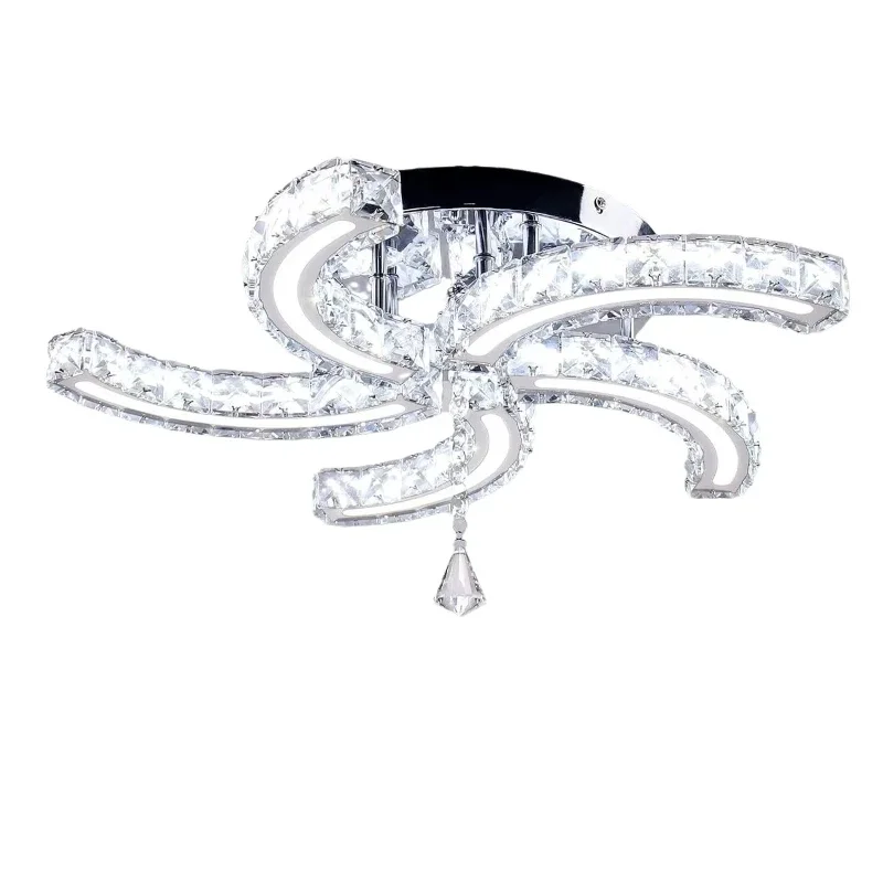 Modern K9 Crystal Chandelier Acrylic Adjustable Light Eye Protection LED Stainless Steel Dining Room Bedroom Ceiling Light
Modern K9 Crystal Chandelier Acrylic Adjustable Light Eye Protection LED Stainless Steel Dining Room Bedroom Ceiling Light
