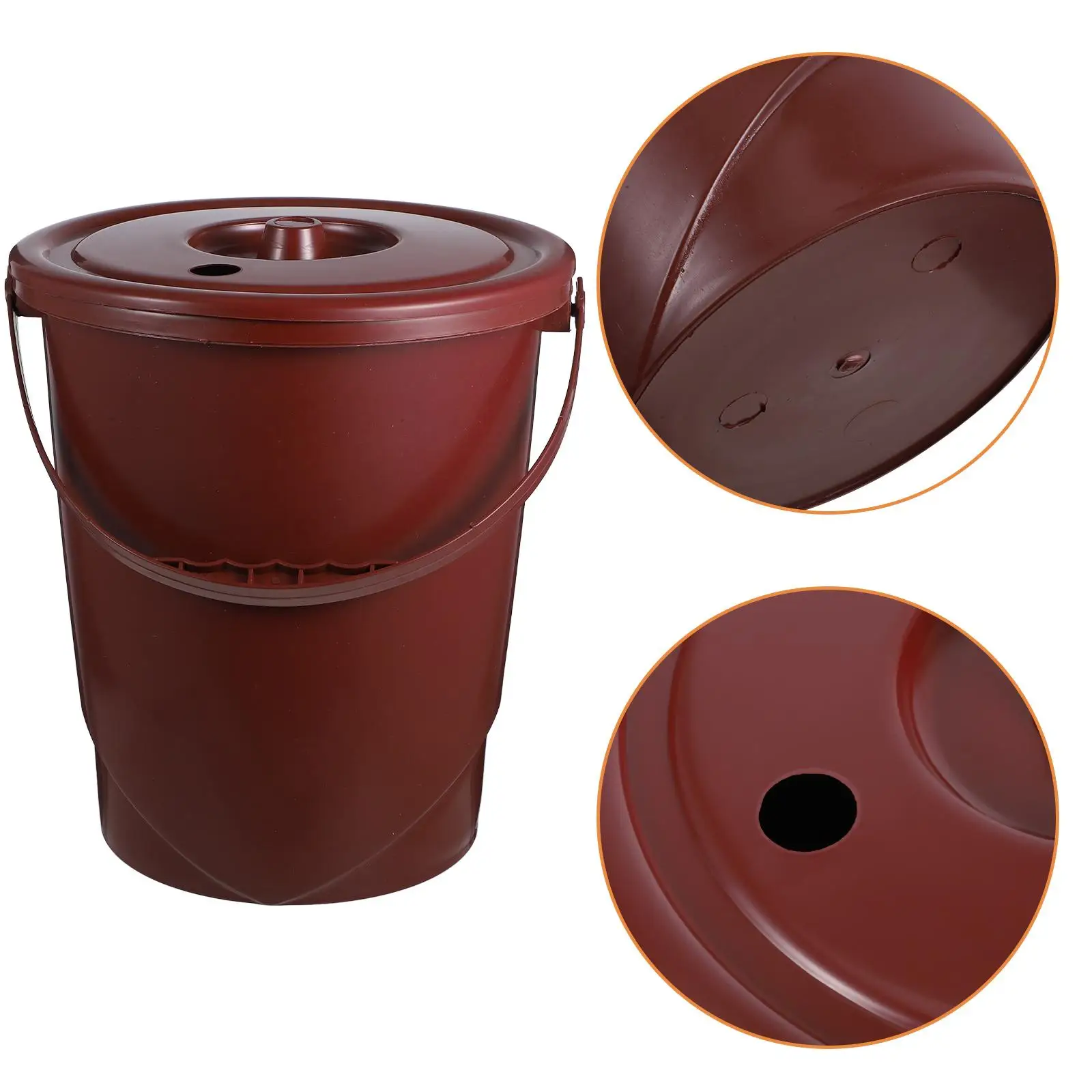 Dregs Bucket 5L Large Capacity Tea Waste Barrel Sturdy H le Bathroom Office Portable Filter Small Garbage Can Lid
Dregs Bucket 5L Large Capacity Tea Waste Barrel Sturdy H le Bathroom Office Portable Filter Small Garbage Can Lid