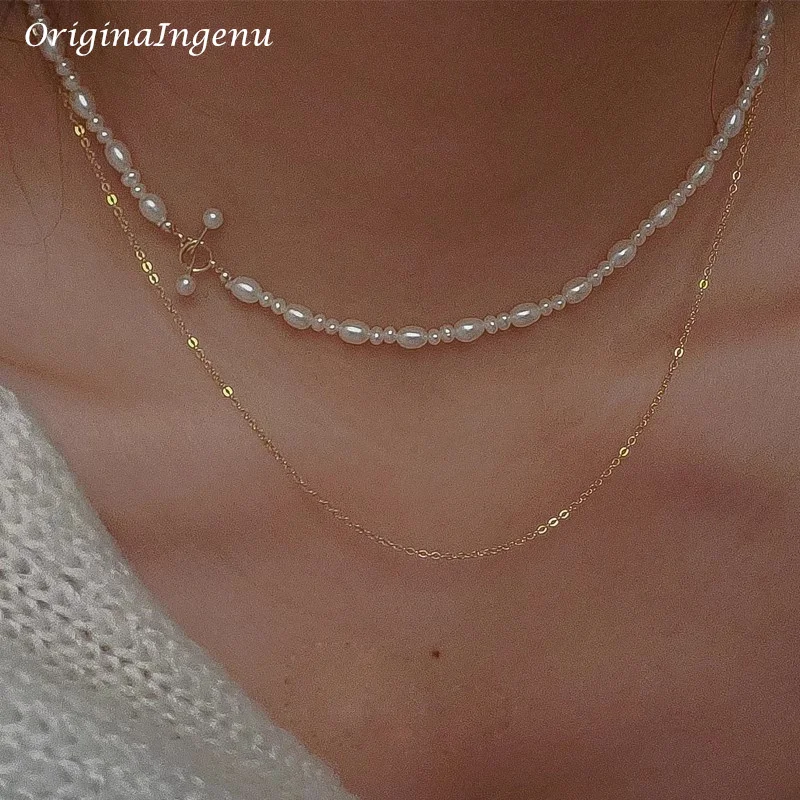 Natural Pearl Necklace 14K Gold Filled Handmade Pendants Vintage Jewelry Tarnish Resistant Jewelry for Women
Natural Pearl Necklace 14K Gold Filled Handmade Pendants Vintage Jewelry Tarnish Resistant Jewelry for Women