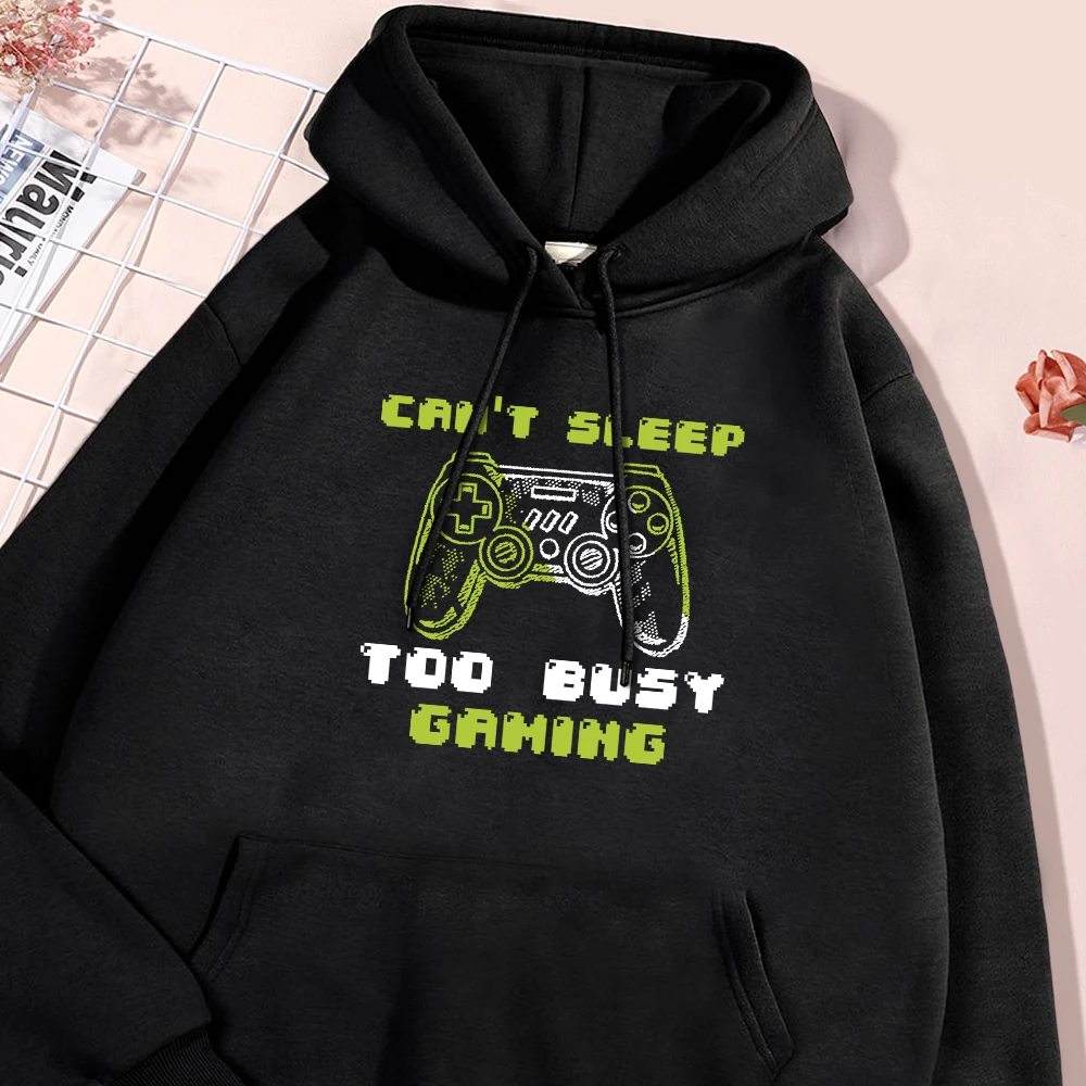 Can't Sleep Too Busy Gaming Letter Man Hoodies High Quality Fleece Hoodie Fashion Casual Pullover Leisurewear Autumn Hoody Tops
Can't Sleep Too Busy Gaming Letter Man Hoodies High Quality Fleece Hoodie Fashion Casual Pullover Leisurewear Autumn Hoody Tops