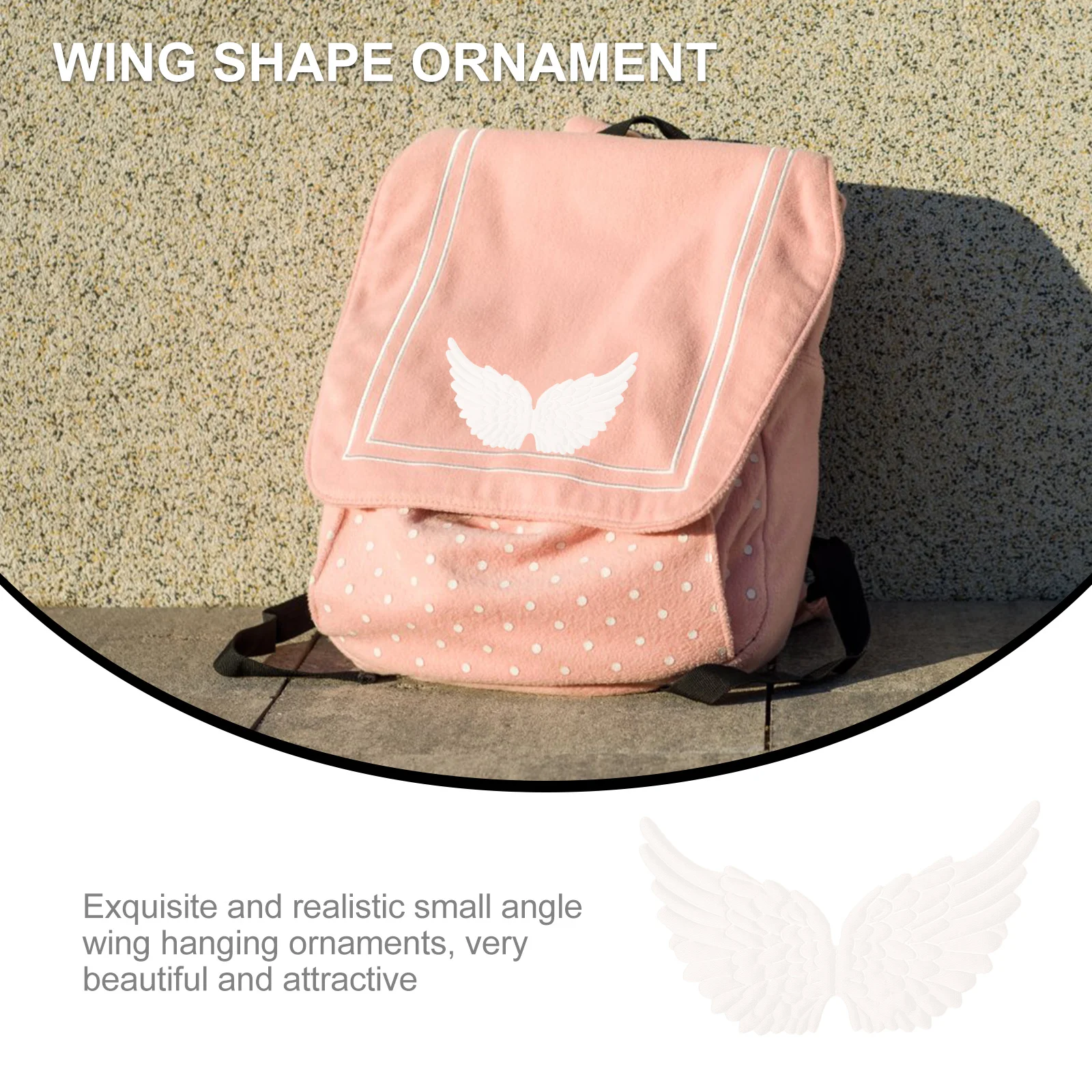 18Pcs DIY Angel Wing Decorations Cute Cloth Wing Decor Happy Feeling Ornament for Living Space Warm Atmosphere Holiday Gifts
18Pcs DIY Angel Wing Decorations Cute Cloth Wing Decor Happy Feeling Ornament for Living Space Warm Atmosphere Holiday Gifts