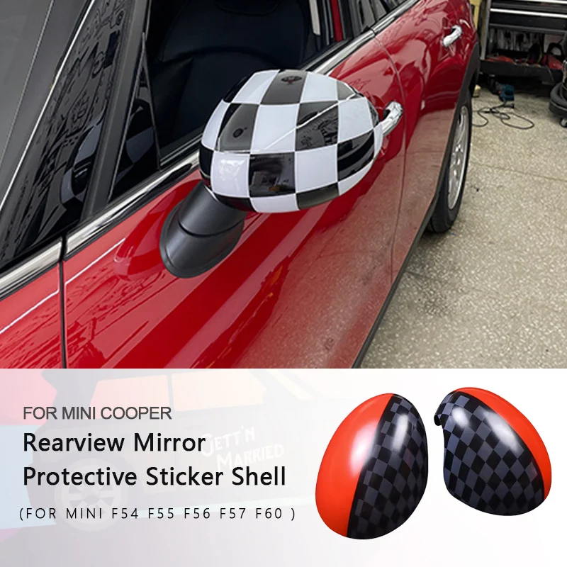 High quality For Mini Cooper F54 F55 F56 F57 F60 2014-2019 Rearview Mirror Protective Sticker Shell
High quality For Mini Cooper F54 F55 F56 F57 F60 2014-2019 Rearview Mirror Protective Sticker Shell