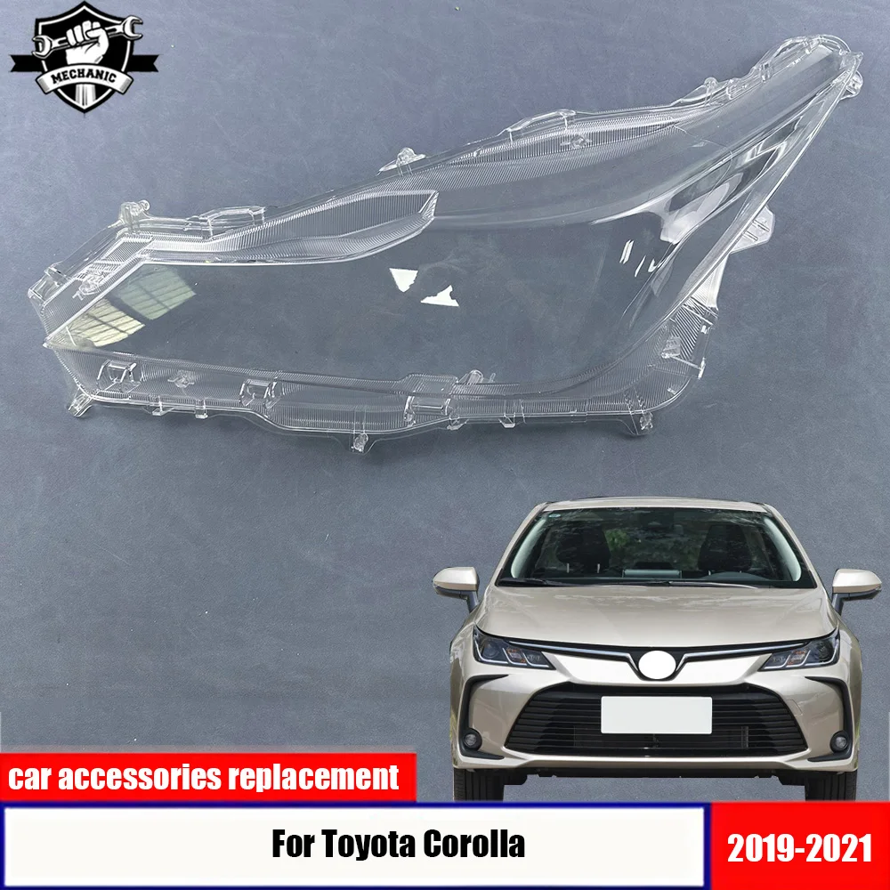 Car Headlight Glass Lens Cover Shade Shell Transparent Auto Light Housing Lamp Caps For Toyota Corolla 2019-2021
Car Headlight Glass Lens Cover Shade Shell Transparent Auto Light Housing Lamp Caps For Toyota Corolla 2019-2021