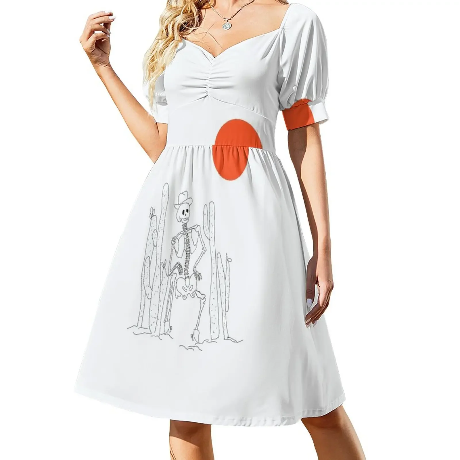 blood moon skeleton Short-Sleeved Dress birthday dress for women luxury 2025 elegant women's sets
blood moon skeleton Short-Sleeved Dress birthday dress for women luxury 2025 elegant women's sets