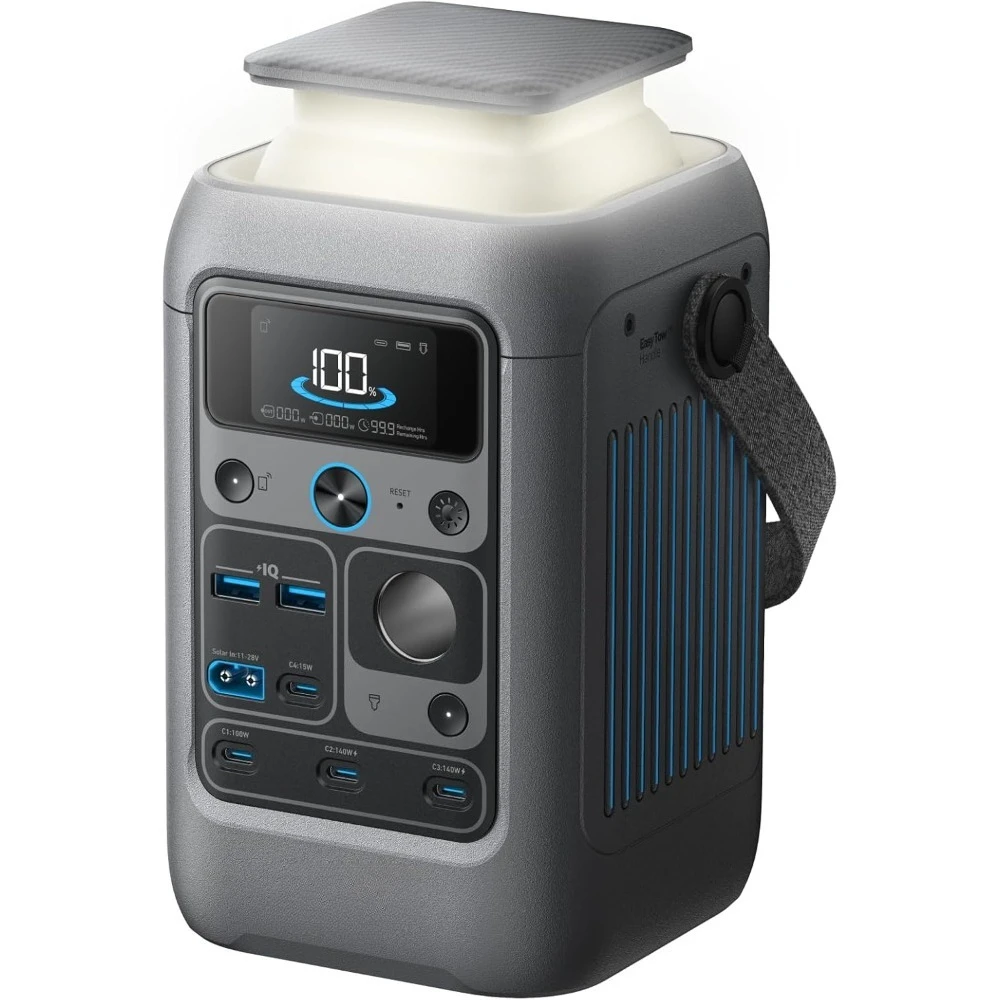 C300 DC Power Bank Station, Outdoor 288Wh Portable Power Station, LiFePO4 Battery, 300W Solar Generator, for Camping, Traveling
C300 DC Power Bank Station, Outdoor 288Wh Portable Power Station, LiFePO4 Battery, 300W Solar Generator, for Camping, Traveling