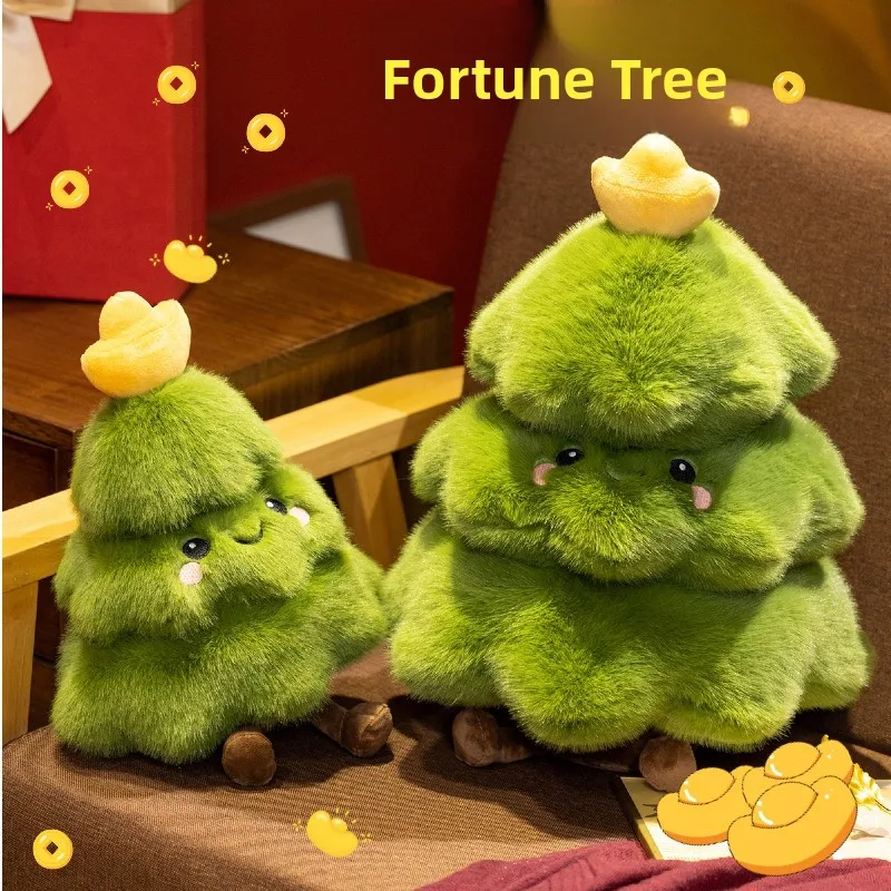 Cute Cartoon Cisas Tree Plu Toy Wealth Attracting Pine Tree Doll Decorative Piece Festival Gift for Ages 3 And above
Cute Cartoon Cisas Tree Plu Toy Wealth Attracting Pine Tree Doll Decorative Piece Festival Gift for Ages 3 And above