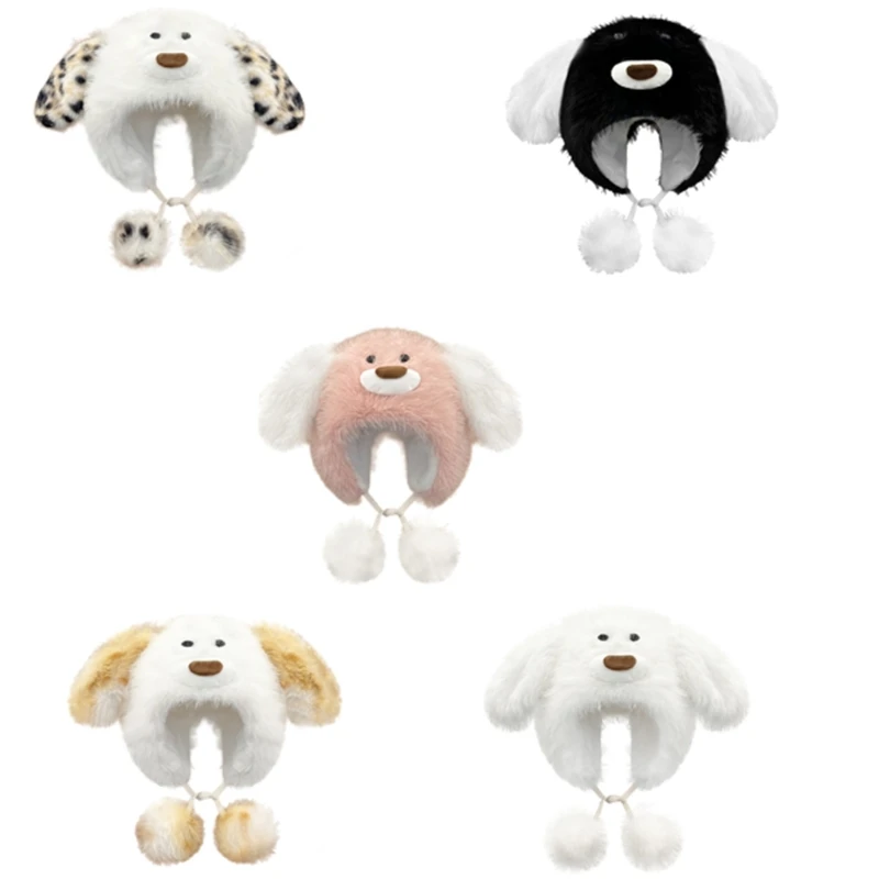 Furry Soft Puppy Hat Warm Headwear for Women Winter Cycling Climbing Skiing Dropship
Furry Soft Puppy Hat Warm Headwear for Women Winter Cycling Climbing Skiing Dropship