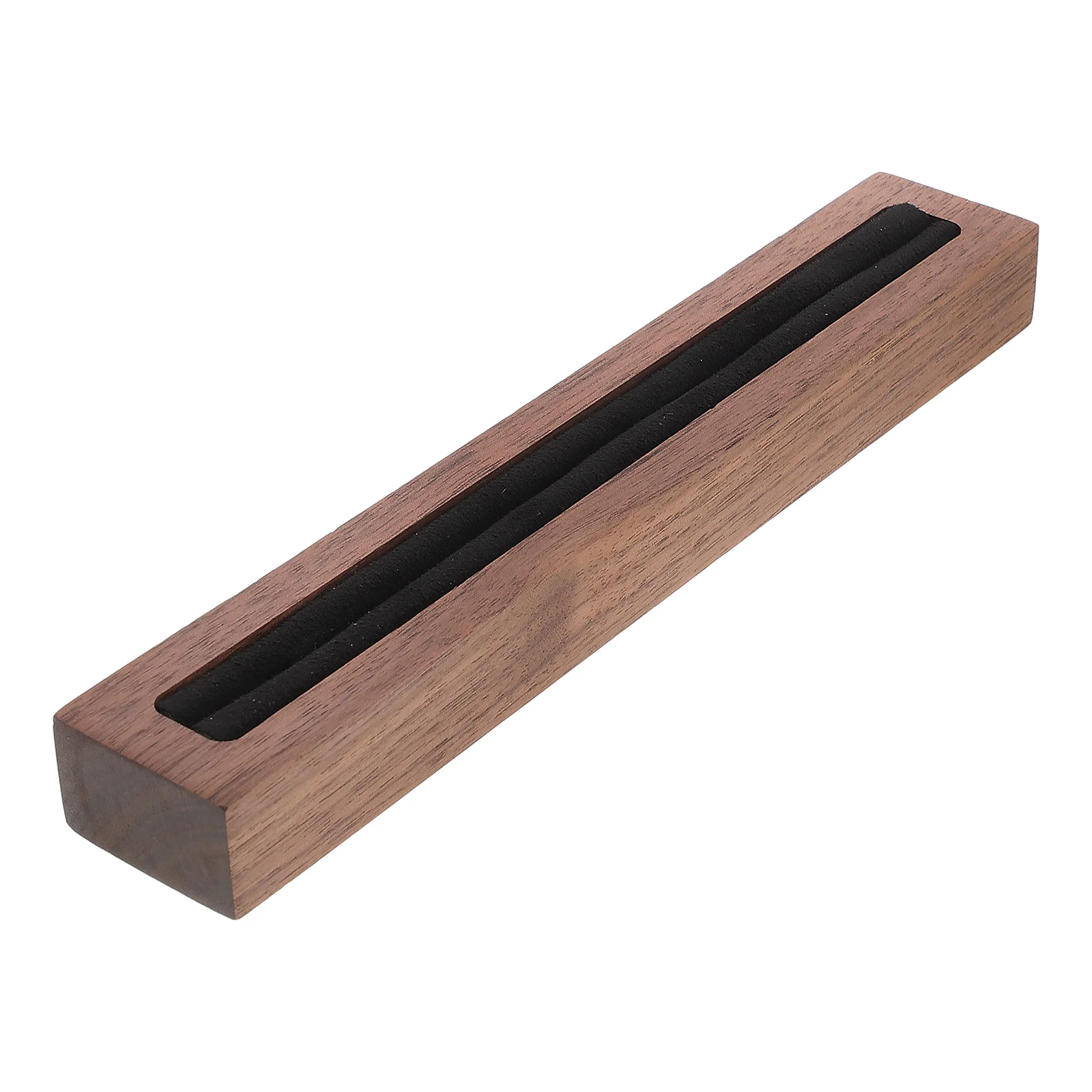Ring Display Stand Wooden Tray Organizer Velvet Lining Durable Black Walnut Jewelry Storage Bracelet Earring Holder
Ring Display Stand Wooden Tray Organizer Velvet Lining Durable Black Walnut Jewelry Storage Bracelet Earring Holder