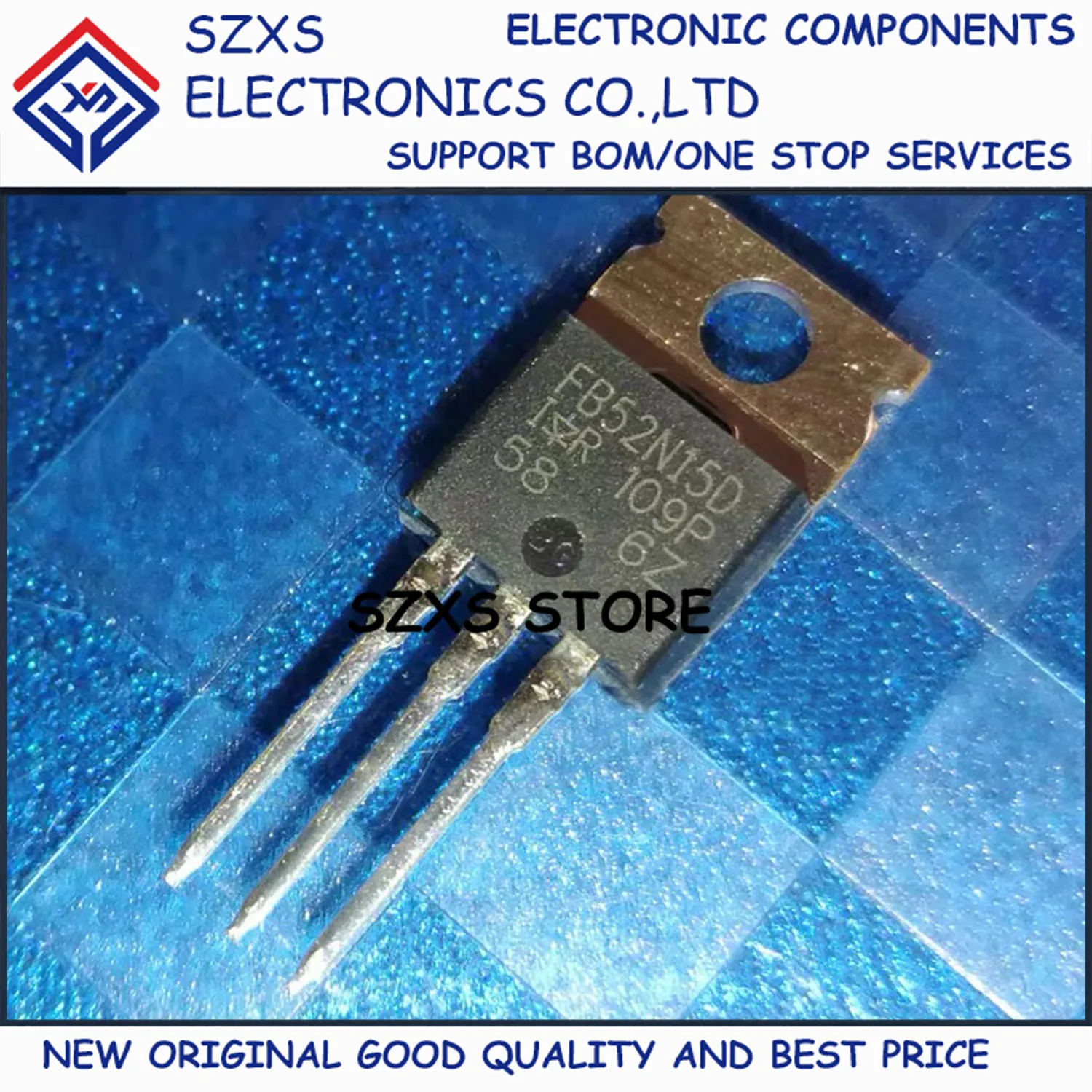 New Original 10Pcs IRFB52N15D IRFB52N15DPBF TO-220 150V 60A MOSFET Field Effect Transistor In Stock Good Quality
New Original 10Pcs IRFB52N15D IRFB52N15DPBF TO-220 150V 60A MOSFET Field Effect Transistor In Stock Good Quality