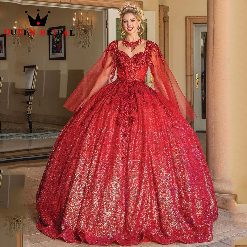 Изысканные кружевные платья Quinceanera с длинными рукавами и блестками, расшитые бисером, 2024, милое платье с открытой спиной, Vestidos De 15 Quinceanera на заказ Y49X
Изысканные кружевные платья Quinceanera с длинными рукавами и блестками, расшитые бисером, 2024, милое платье с открытой спиной, Vestidos De 15 Quinceanera на заказ Y49X