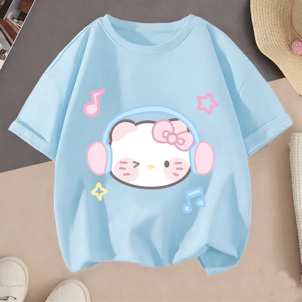 Hot Sale Hello Kitty Cartoon 2026 Casual Summer Short Sleeve Tops 2D For Teenagers Kids Boys Girls Print
Hot Sale Hello Kitty Cartoon 2026 Casual Summer Short Sleeve Tops 2D For Teenagers Kids Boys Girls Print