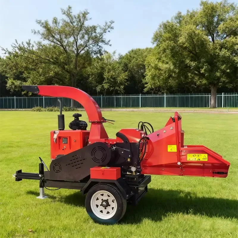 Medium-sized Mobile Wood Chipper Dual-use Of Wood And Electricity 8 Inch Diesel Hydraulic Shredder Orchard Forest Miscellaneous
Medium-sized Mobile Wood Chipper Dual-use Of Wood And Electricity 8 Inch Diesel Hydraulic Shredder Orchard Forest Miscellaneous