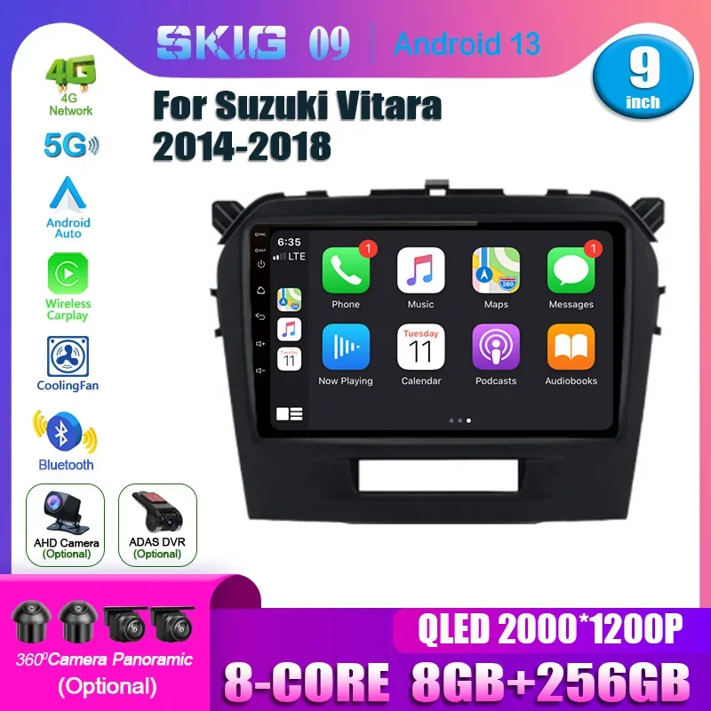 Для Suzuki Vitara 2014-2018 Android мультимедийный автомобильный радиоприемник стерео плеер ТВ-навигация для автомобильной навигации
Для Suzuki Vitara 2014-2018 Android мультимедийный автомобильный радиоприемник стерео плеер ТВ-навигация для автомобильной навигации