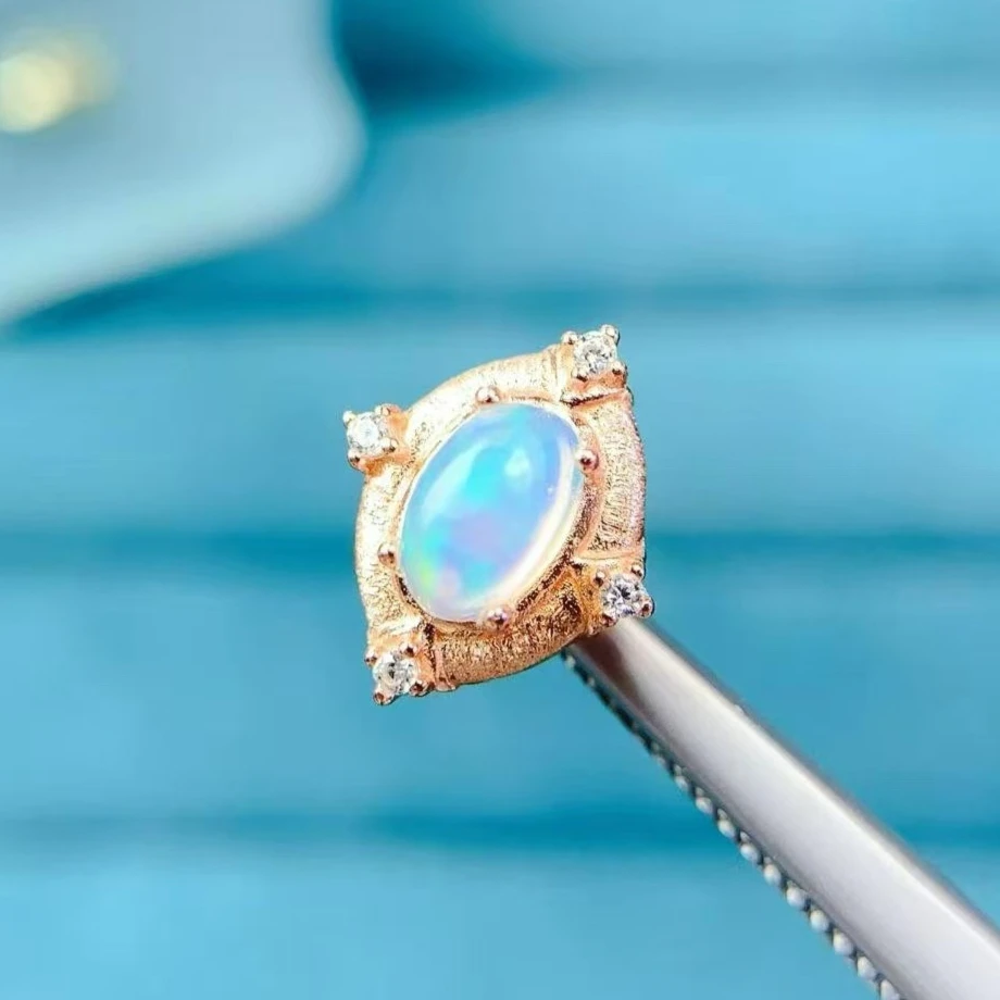 Small 925 Silver Gemstone Pendant 4x6mm Natural Opal Pendant with Silver Necklace 18K Gold Plated Silver Opal Jewelry
Small 925 Silver Gemstone Pendant 4x6mm Natural Opal Pendant with Silver Necklace 18K Gold Plated Silver Opal Jewelry