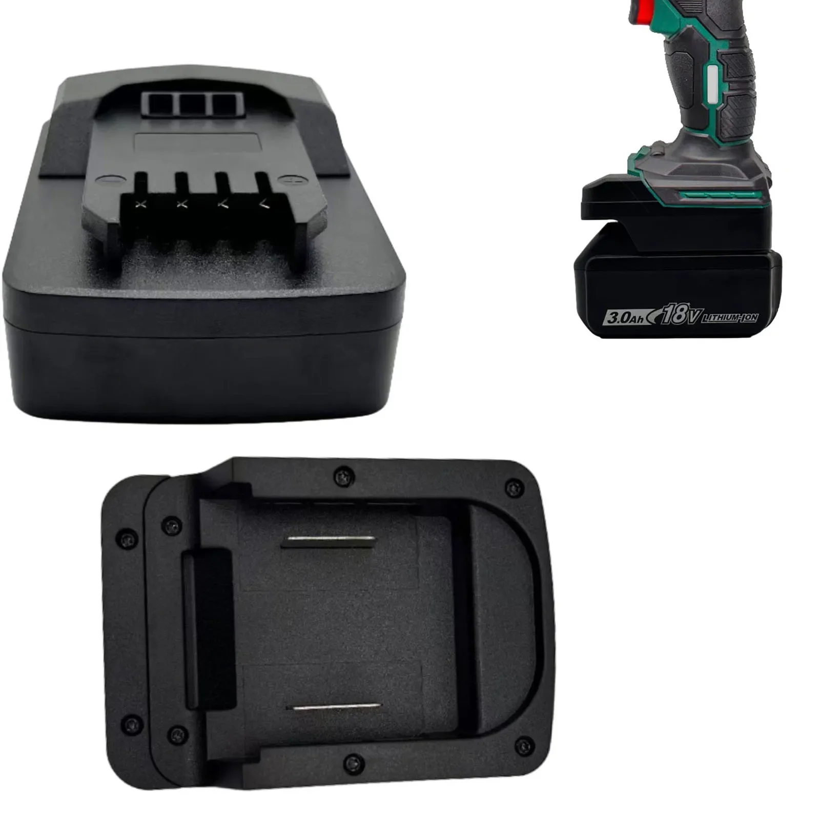 Battery Adapter For BL1815 BL1820 BL1830 18V Convertor Battery Adapter Replacement For Parkside X20V Power Tools
Battery Adapter For BL1815 BL1820 BL1830 18V Convertor Battery Adapter Replacement For Parkside X20V Power Tools