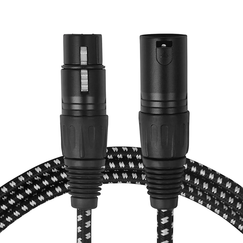 Audio Line Male Xlr To Xlr Wire to Female Wire Mic Cables 3 PIN Microphone Cord Black 3M Guitar Bass Audio Transmission 
Audio Line Male Xlr To Xlr Wire to Female Wire Mic Cables 3 PIN Microphone Cord Black 3M Guitar Bass Audio Transmission