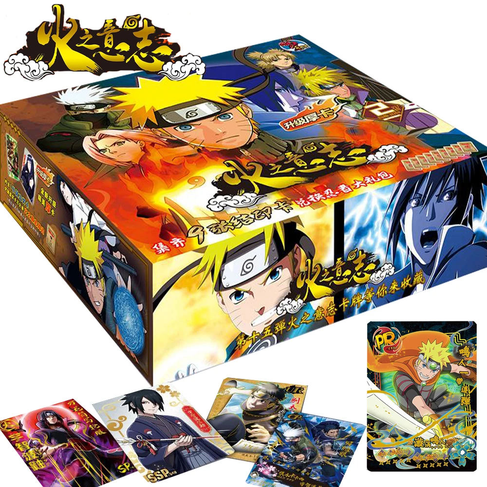 Genuine Naruto Card The Will of Fire Series Collection Anime Brave Resilient Character Limited Diamond Flash Card Children Gift
Genuine Naruto Card The Will of Fire Series Collection Anime Brave Resilient Character Limited Diamond Flash Card Children Gift