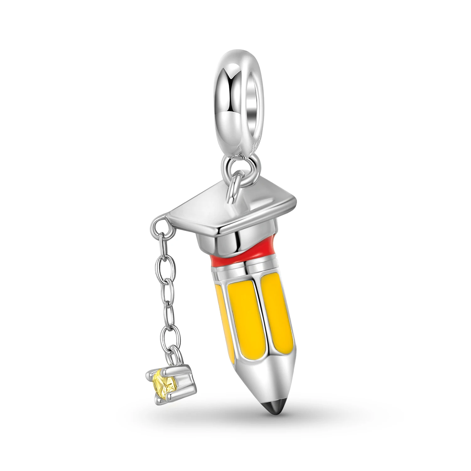 925 Sterling Silver Graduation Season Hat Pencil School Pendant Charm Bead Fit Original Bracelet Diy Jewelry Accessories Beads
925 Sterling Silver Graduation Season Hat Pencil School Pendant Charm Bead Fit Original Bracelet Diy Jewelry Accessories Beads