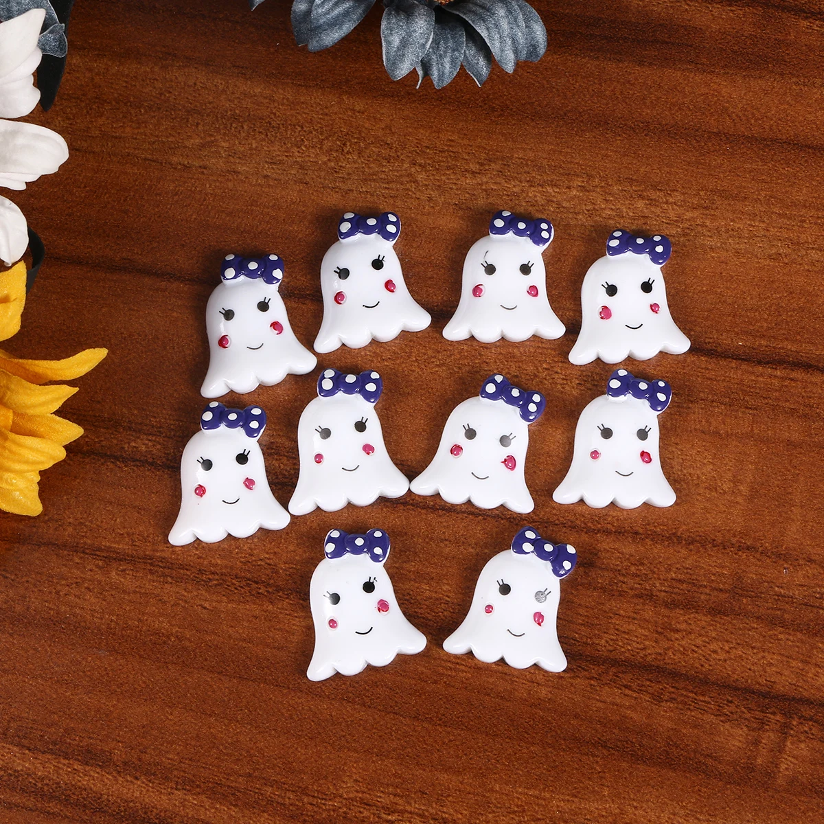 10pcs Resin Jewelry Accessories Halloween Charms Crafts Glossy Durable Lightweight DIY Decorations Ghost Gifts
10pcs Resin Jewelry Accessories Halloween Charms Crafts Glossy Durable Lightweight DIY Decorations Ghost Gifts