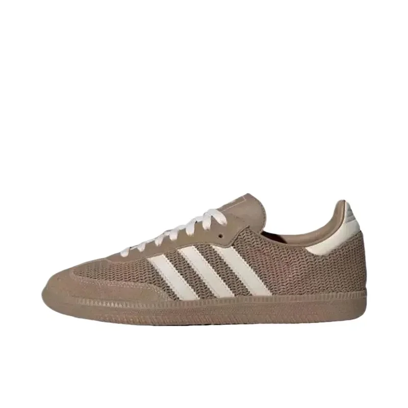 Adidas Originals Samba OG Brown Mesh Low Мужчины Женщины Обувь для скейтбординга Нескользящая повседневная обувь для немецких тренировок
Adidas Originals Samba OG Brown Mesh Low Мужчины Женщины Обувь для скейтбординга Нескользящая повседневная обувь для немецких тренировок