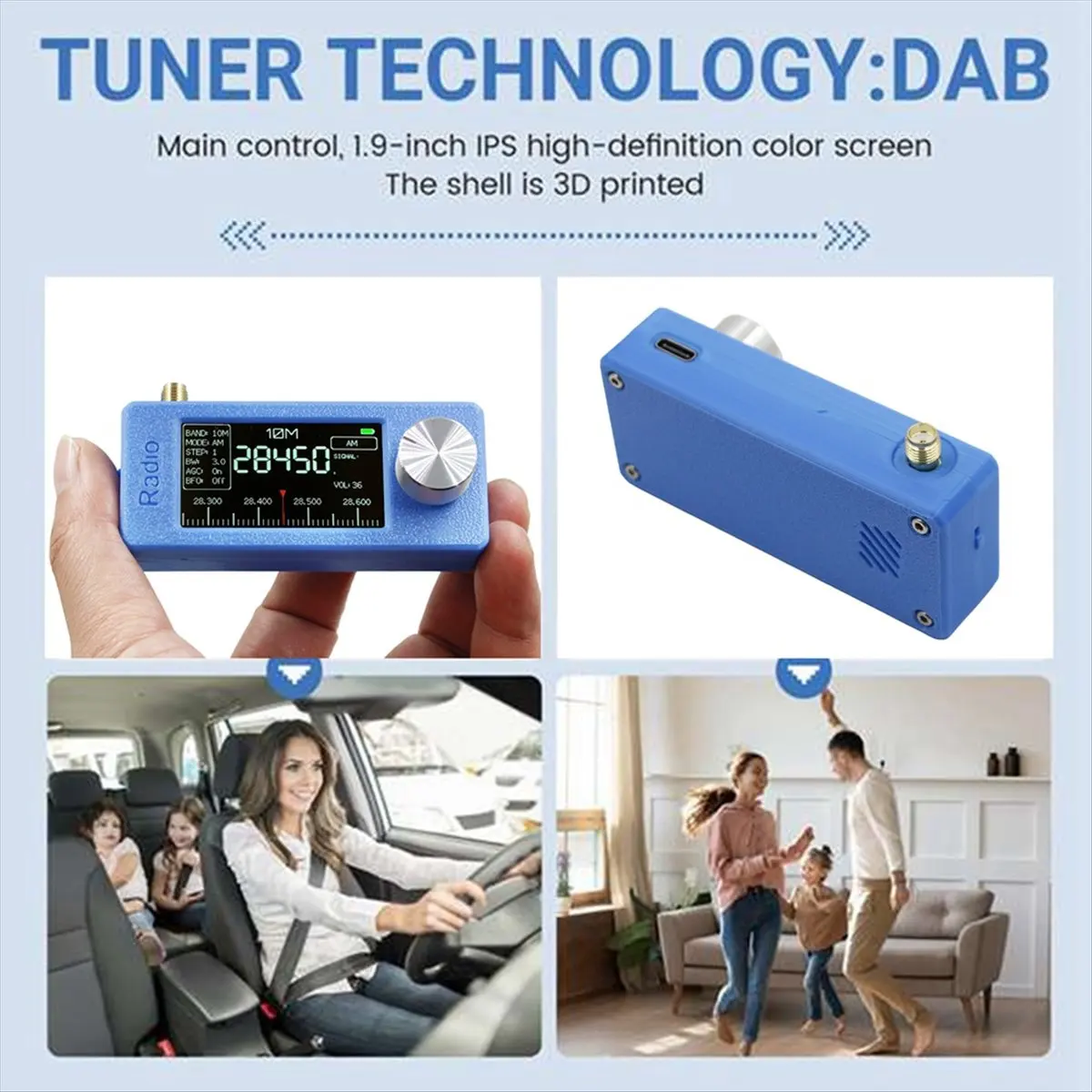 (ABGQ) Портативное радио SI4732 10 кГц-180 МГц с 1,9-дюймовым IPS-экраном, USB, AM/FM, карманное мини-радио HF/SW/MW/VHF с антенной
(ABGQ) Портативное радио SI4732 10 кГц-180 МГц с 1,9-дюймовым IPS-экраном, USB, AM/FM, карманное мини-радио HF/SW/MW/VHF с антенной