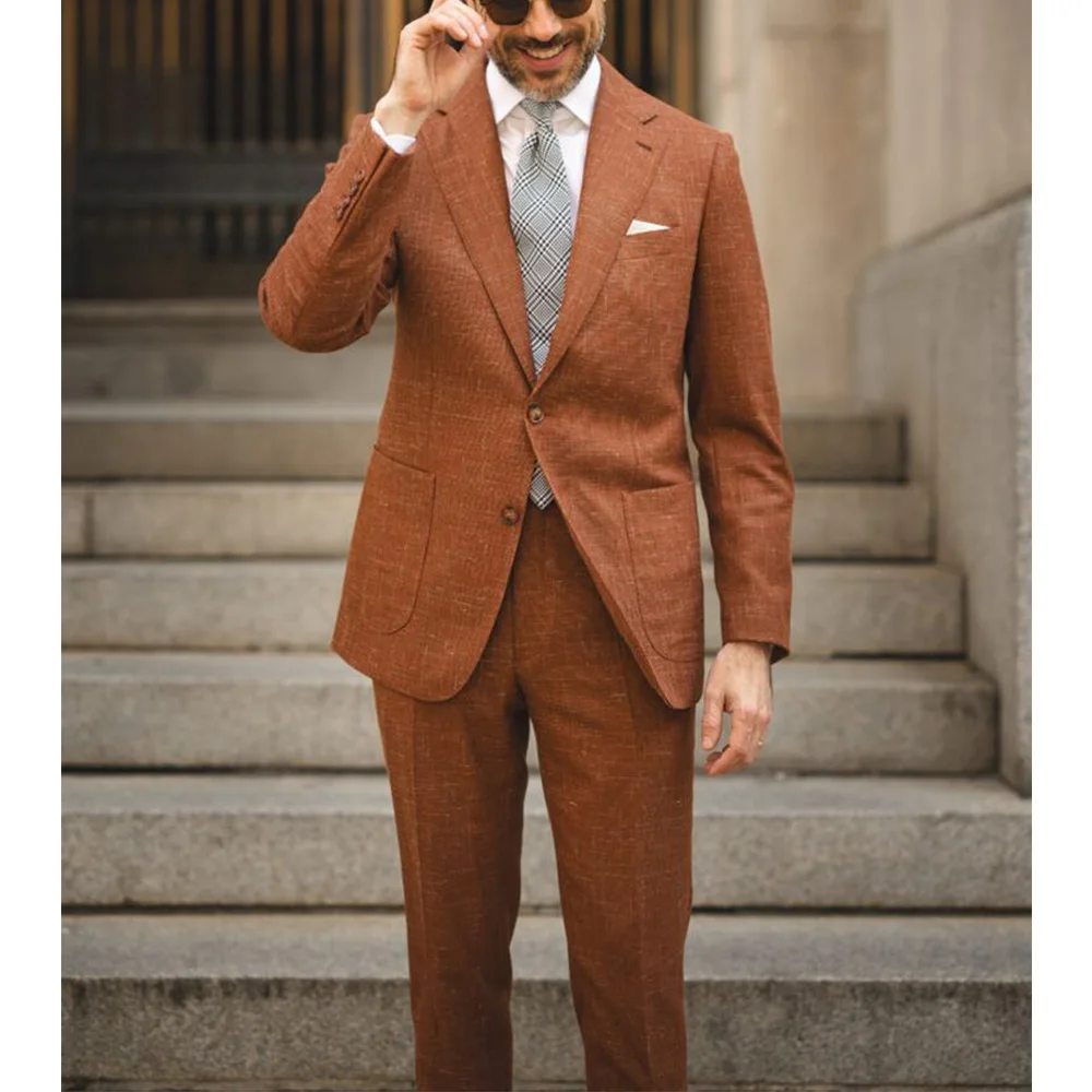 Элегантный мужской костюм, повседневный костюм, мужские льняные костюмы для мужчин, дышащий комплект из хлопка и льна из двух предметов, мужские куртки, свадебные комплекты
Элегантный мужской костюм, повседневный костюм, мужские льняные костюмы для мужчин, дышащий комплект из хлопка и льна из двух предметов, мужские куртки, свадебные комплекты