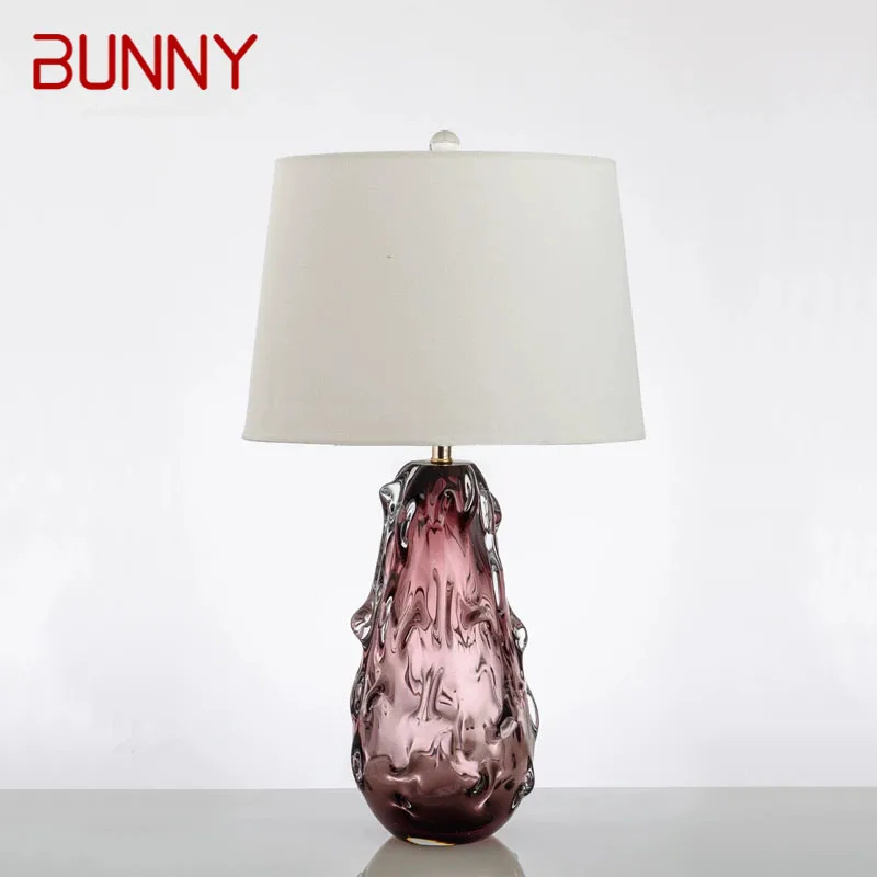 BUNNY Nordic Glaze Table Lamp Modern Art Iiving Room Bedroom Study Hotel LED Personality Originality Desk Light
BUNNY Nordic Glaze Table Lamp Modern Art Iiving Room Bedroom Study Hotel LED Personality Originality Desk Light
