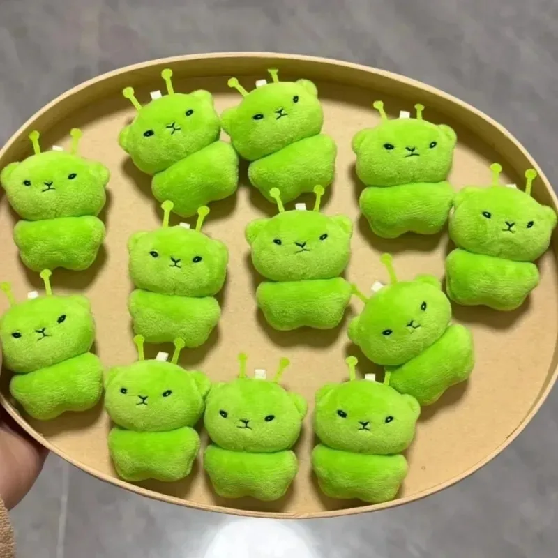 12pcs Mini Alien Cat Cartoon Plush Doll Green Space Cat Pendant Portable Bag Keychains Decoration Trendy Toys Surprise Gifts
12pcs Mini Alien Cat Cartoon Plush Doll Green Space Cat Pendant Portable Bag Keychains Decoration Trendy Toys Surprise Gifts