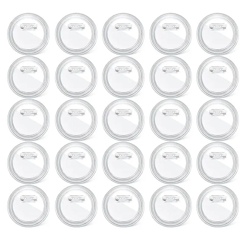 A74E-3 Inch Acrylic Button Pin Badge Clear Craft Button Badges Pin Back Buttons For School Projects 25Pcs
A74E-3 Inch Acrylic Button Pin Badge Clear Craft Button Badges Pin Back Buttons For School Projects 25Pcs