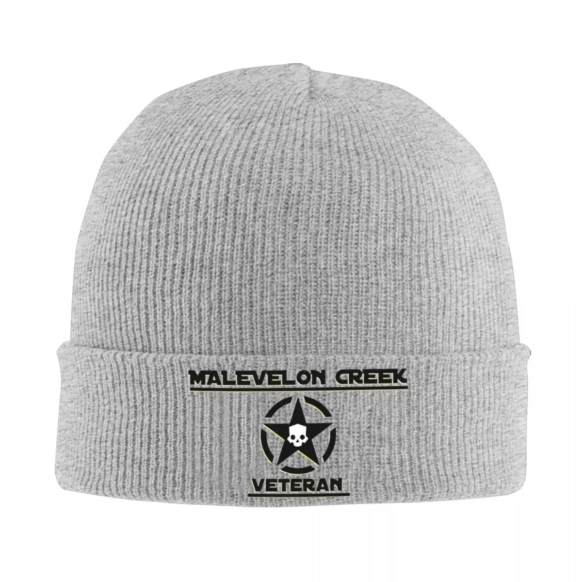 Malevelon Creek Helldivers Veteran Badge Hat Autumn Winter Skullies Beanies Warm Video Game Skull Cap Unisex Skullcap
Malevelon Creek Helldivers Veteran Badge Hat Autumn Winter Skullies Beanies Warm Video Game Skull Cap Unisex Skullcap