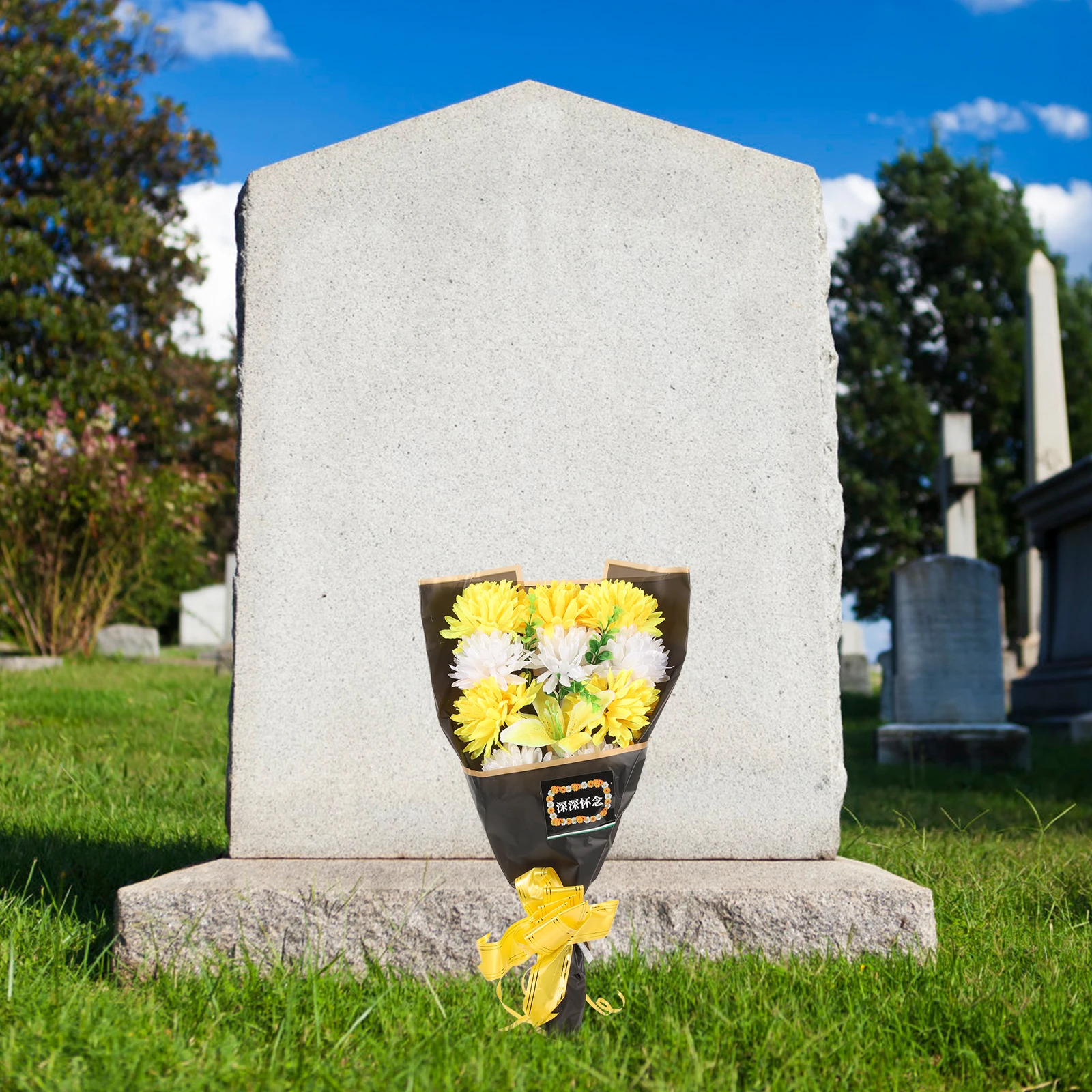Holding Silk Flowers Hand Graveyard Bouquet Artificial for Cemetery Decoration Fake
Holding Silk Flowers Hand Graveyard Bouquet Artificial for Cemetery Decoration Fake