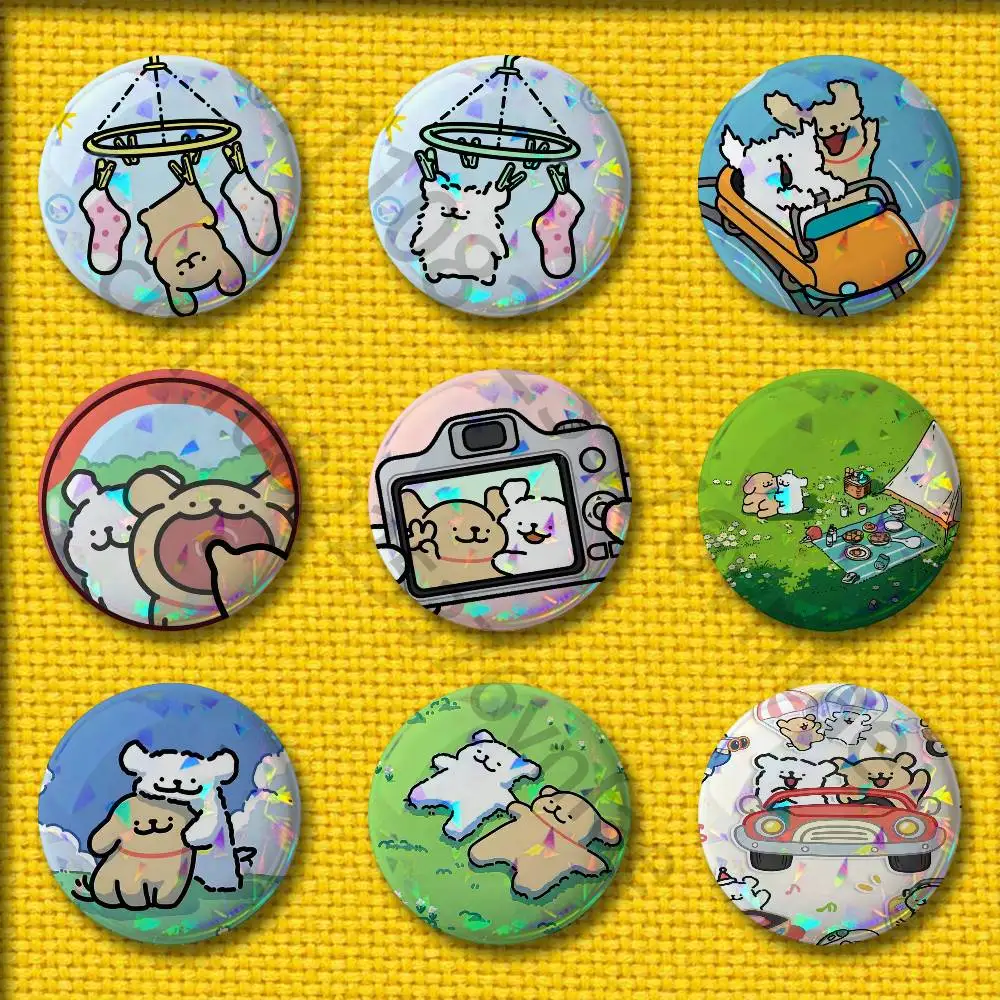 Korea Line Puppy Maltese Dog Badges 75mm 25mm 44mm 32mm 58mm Round Pin Brooch Souvenir Clothes Cosplay Gift Accessories
Korea Line Puppy Maltese Dog Badges 75mm 25mm 44mm 32mm 58mm Round Pin Brooch Souvenir Clothes Cosplay Gift Accessories